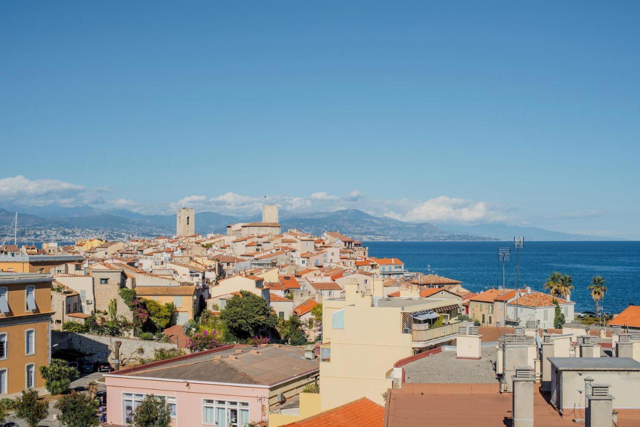 High Standing With Incredible Old Antibes And Sea Views Exterior foto