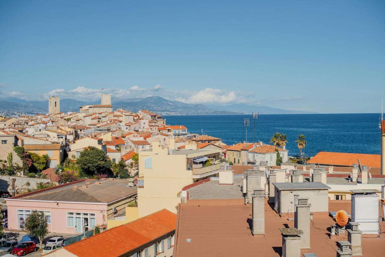 High Standing With Incredible Old Antibes And Sea Views Exterior foto