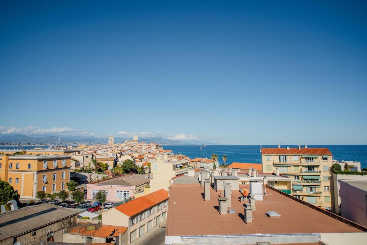 High Standing With Incredible Old Antibes And Sea Views Exterior foto