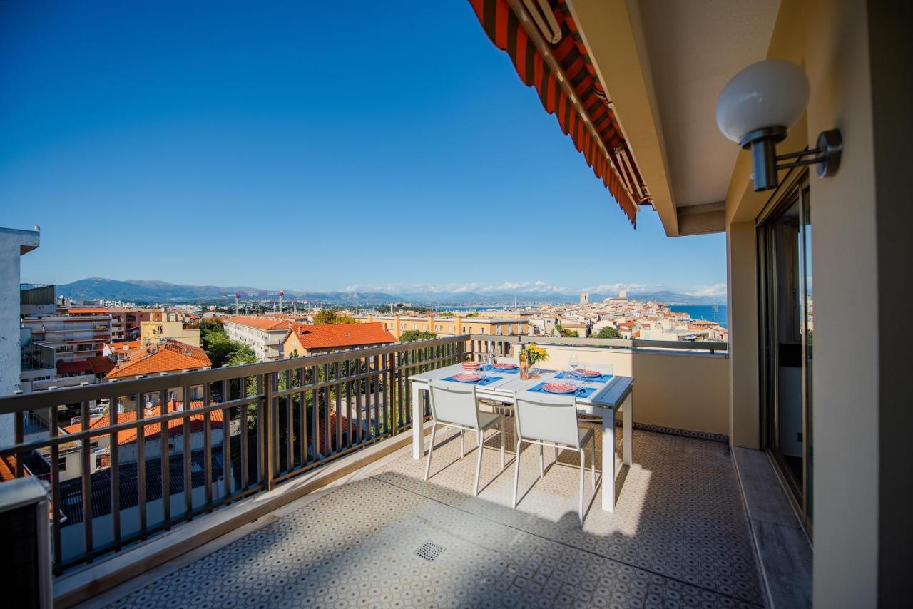 High Standing With Incredible Old Antibes And Sea Views Exterior foto